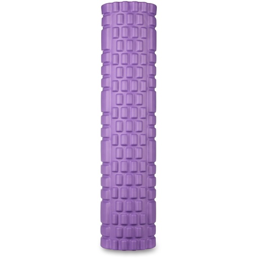 Indigoviolett rund cylindrisk skumrulle för massage och yoga