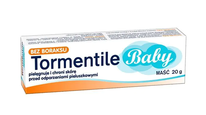 Tormentile Baby, Maść ochronna przed odparzeniami pieluszkowymi