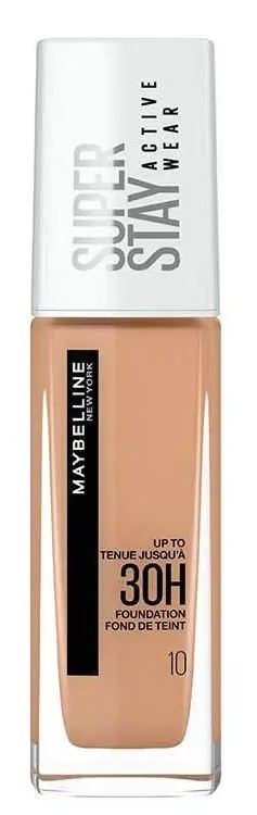 Maybelline Super Stay Active Wear 30H Podkład do twarzy 10 Ivory