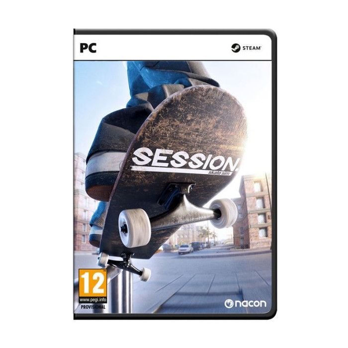 Simulation game - Session - PC - Skateboard - Joystick control - Integrated video editing