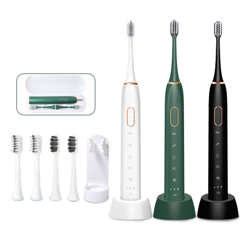 Brosse à dents électrique Ultratooth pour adultes, portable et rechargeable.