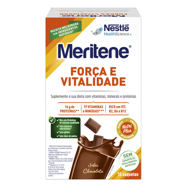 Meritene styrke- og vitalitetssjokolade 450 g