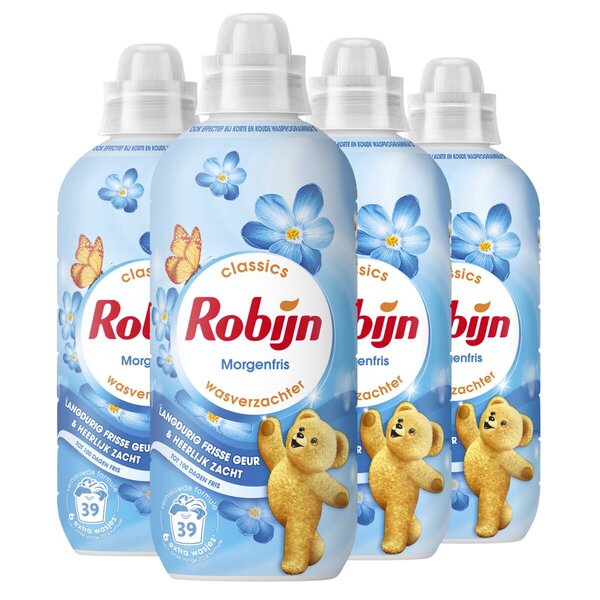 Robijn Classics Morning Fresh Weichspüler<br>4 x 780 ml, 156 Wäschen