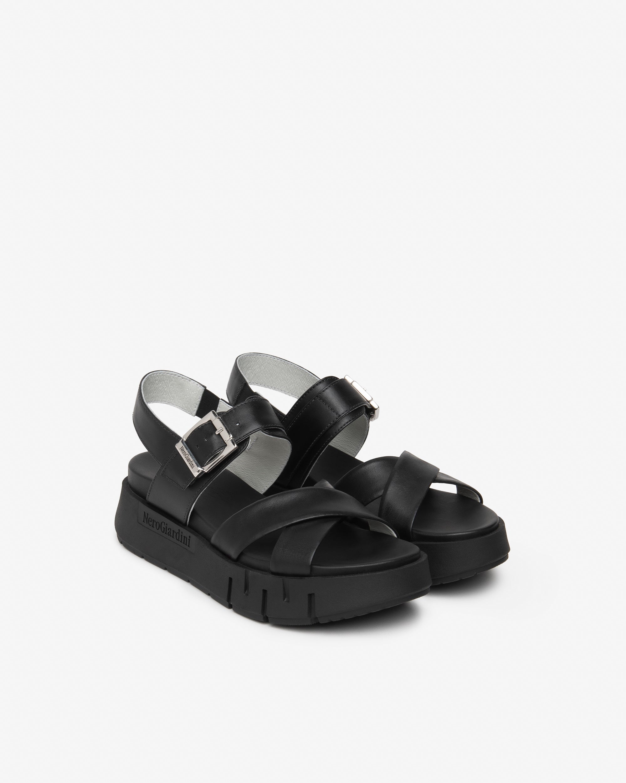  Damen-Ledersandalen