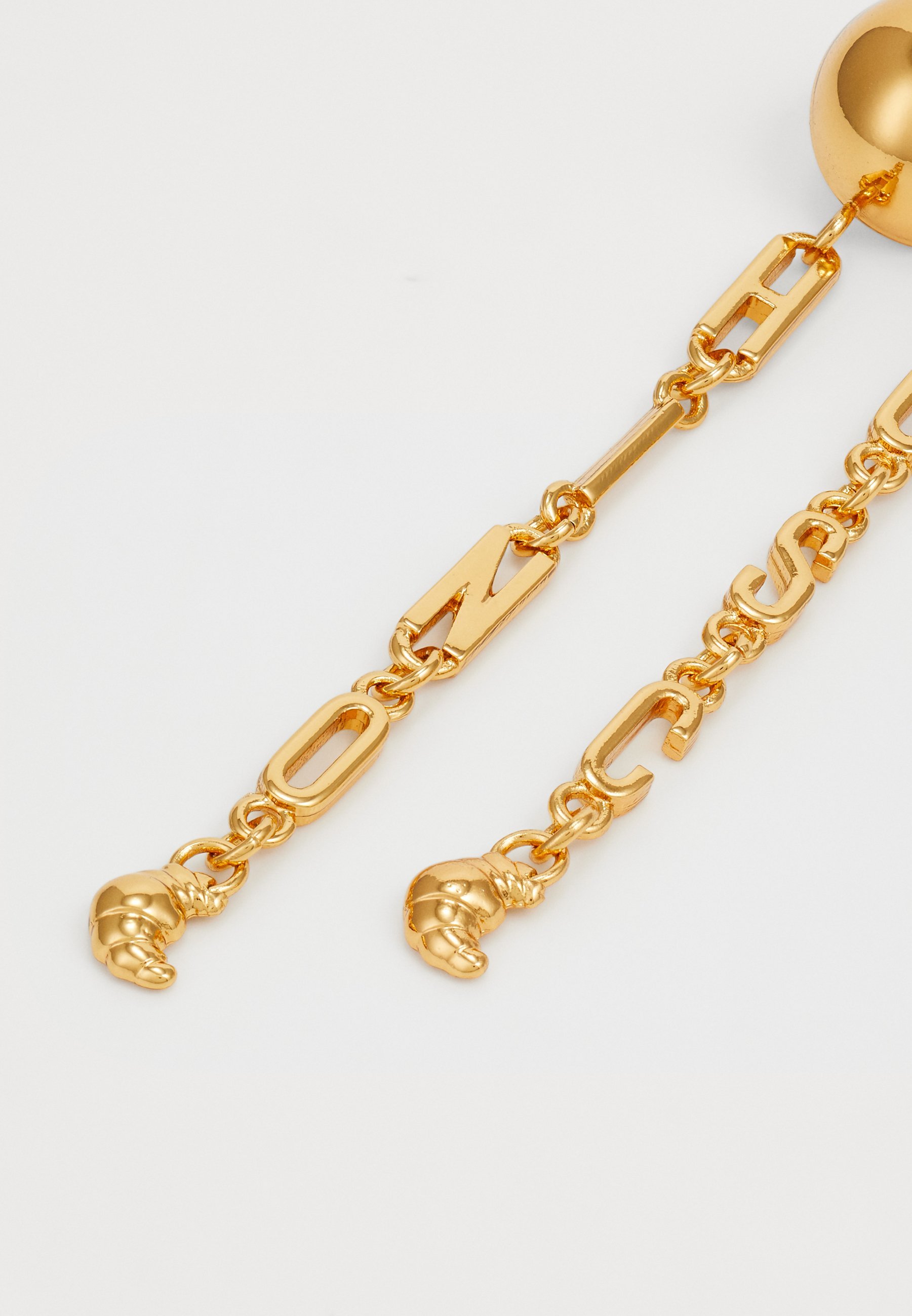MOSCHINO ESSENTIALS - Boucles d'oreilles - couleur or brillant