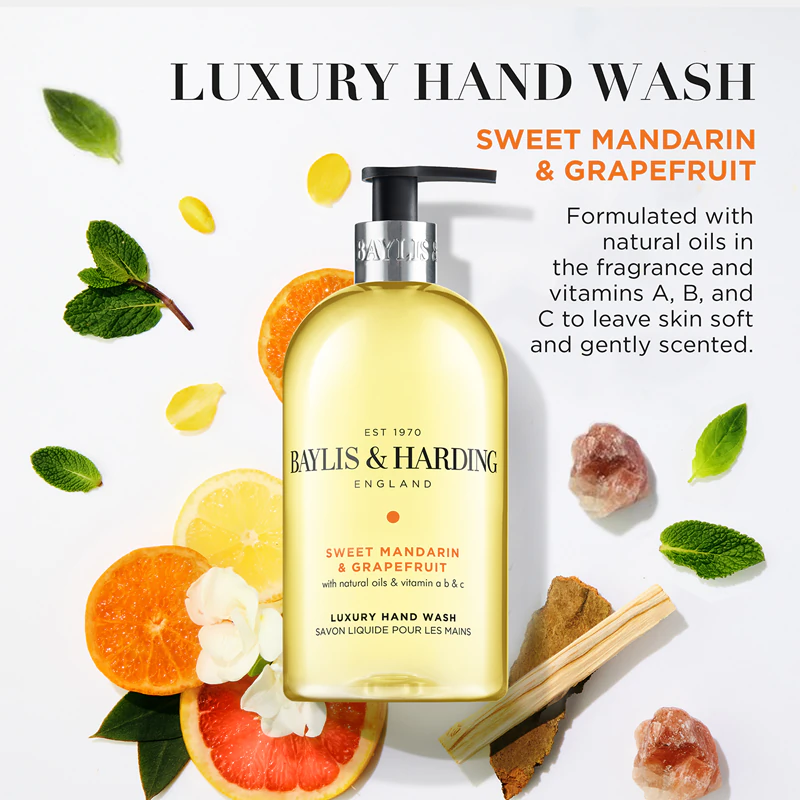 Baylis & Harding Flüssigseife mit süßem Mandarinen- und Grapefruitgeschmack