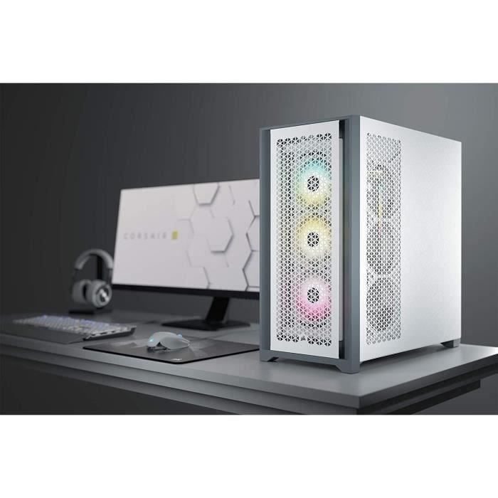 PC-behuizing - CORSAIR - CC-9011211-WW - ATX 5000D AIRFLOW - Mid-tower met gehard glas - Wit