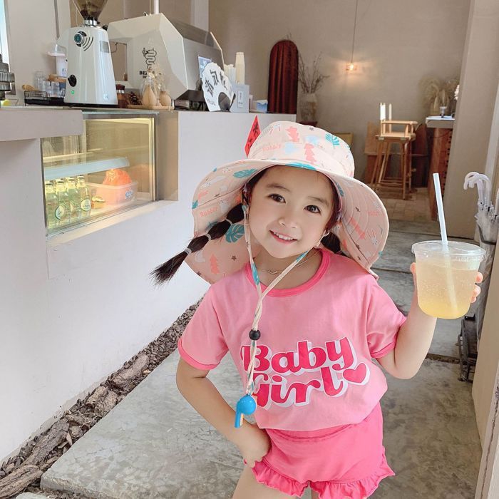Gorro FUNMOON para niño, gorro de verano para el sol, gorro de playa para bebé, gorro de pescador ajustable para exteriores - 686144