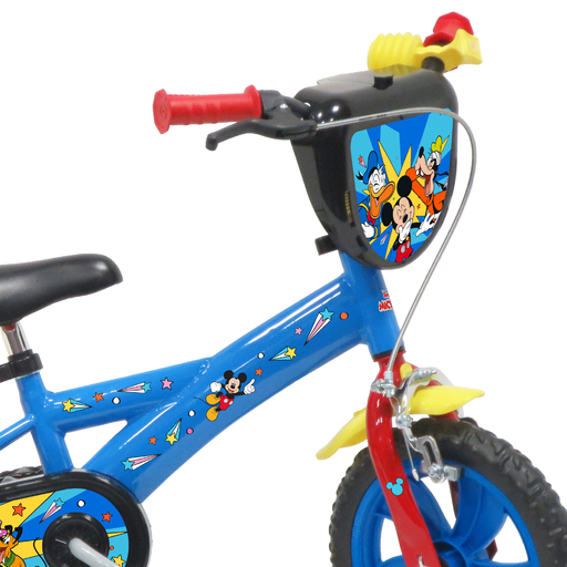 Bicicleta Niño 12 Pulgadas Mickey Mouse 3-5 Años