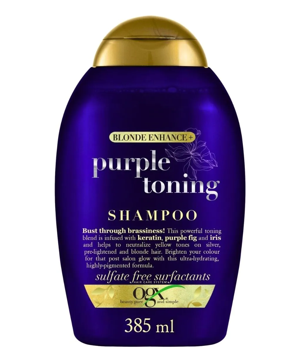 Ogx Purple Toning Blonde Enhance Szampon do włosów
