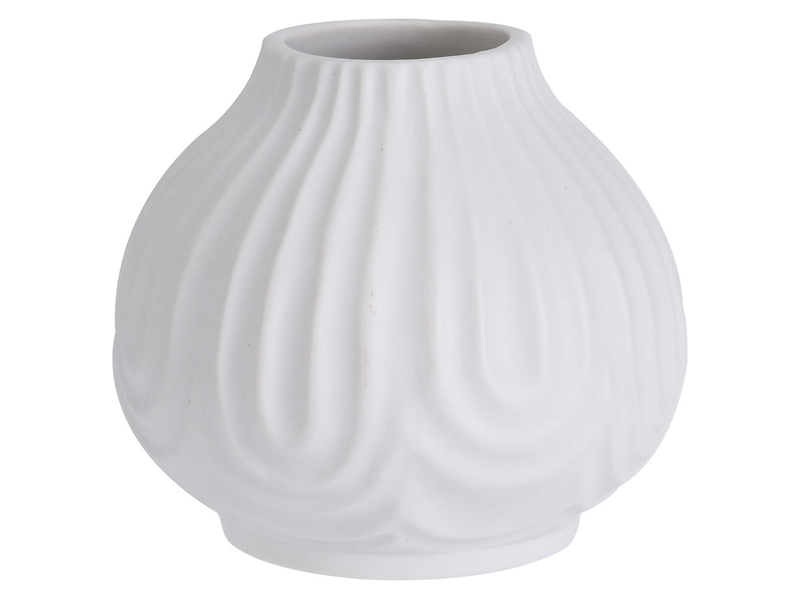Wazon porcelanowy 11 cm biały