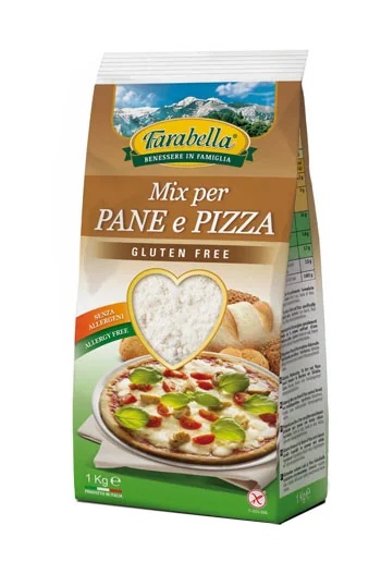 Farabella Mistura para pizza sem glúten Farabella feita com farinha 1 kg