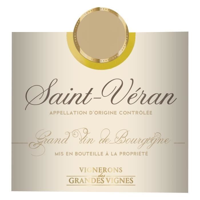 Vignerons des Grandes Vignes Saint-Véran - Vino Blanco Borgoña 2023
