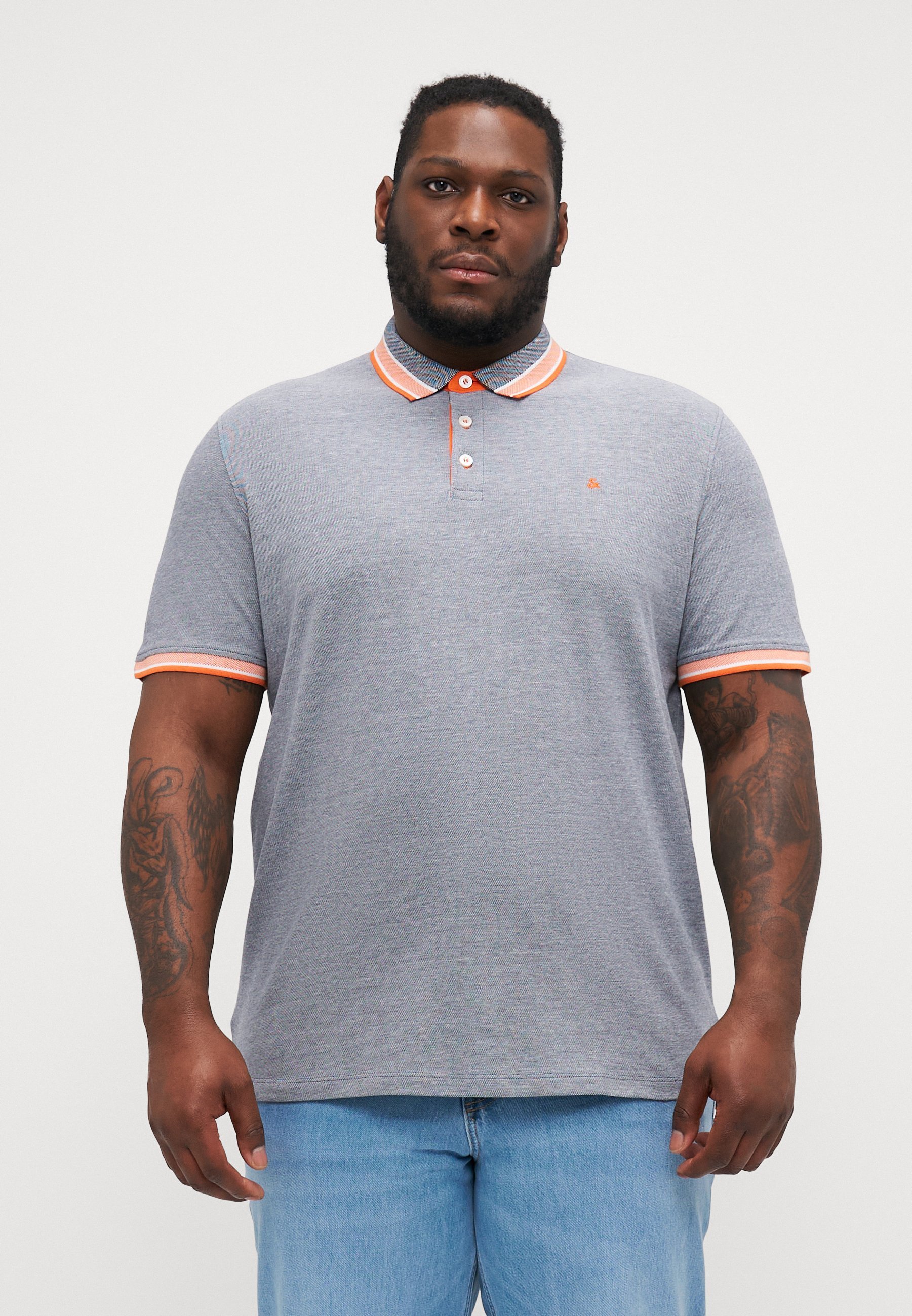 Jack & Jones JJEPAULOS SS NOOS PLS - Polo - blu navy