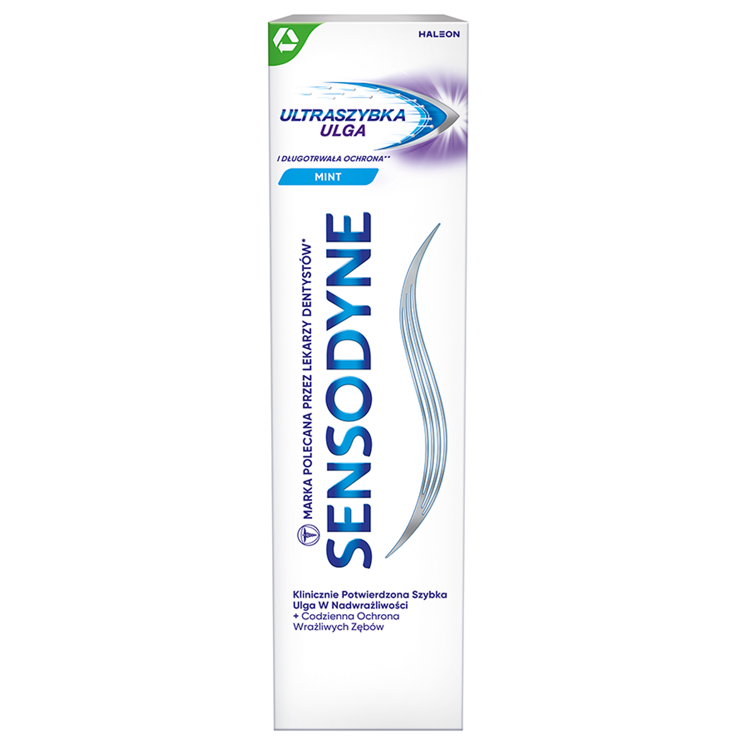Sensodyne Virkistävä hammastahna reikiintymistä ja yliherkkyyttä vastaan 75 ml Ultrafast Relief