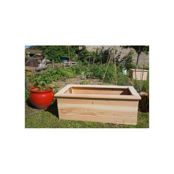 Carré Potager En Kit Douglas – 3 Dimensions Disponibles        120x120 Cm