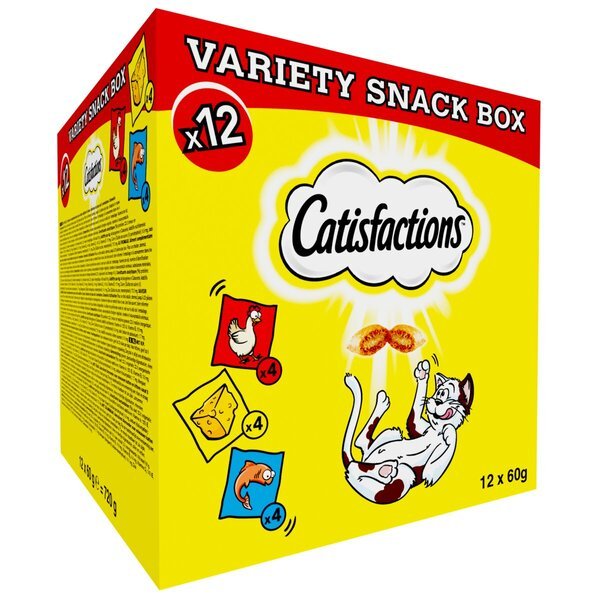 Prigrizki Catisfactions Variety<br>12 x 60 g