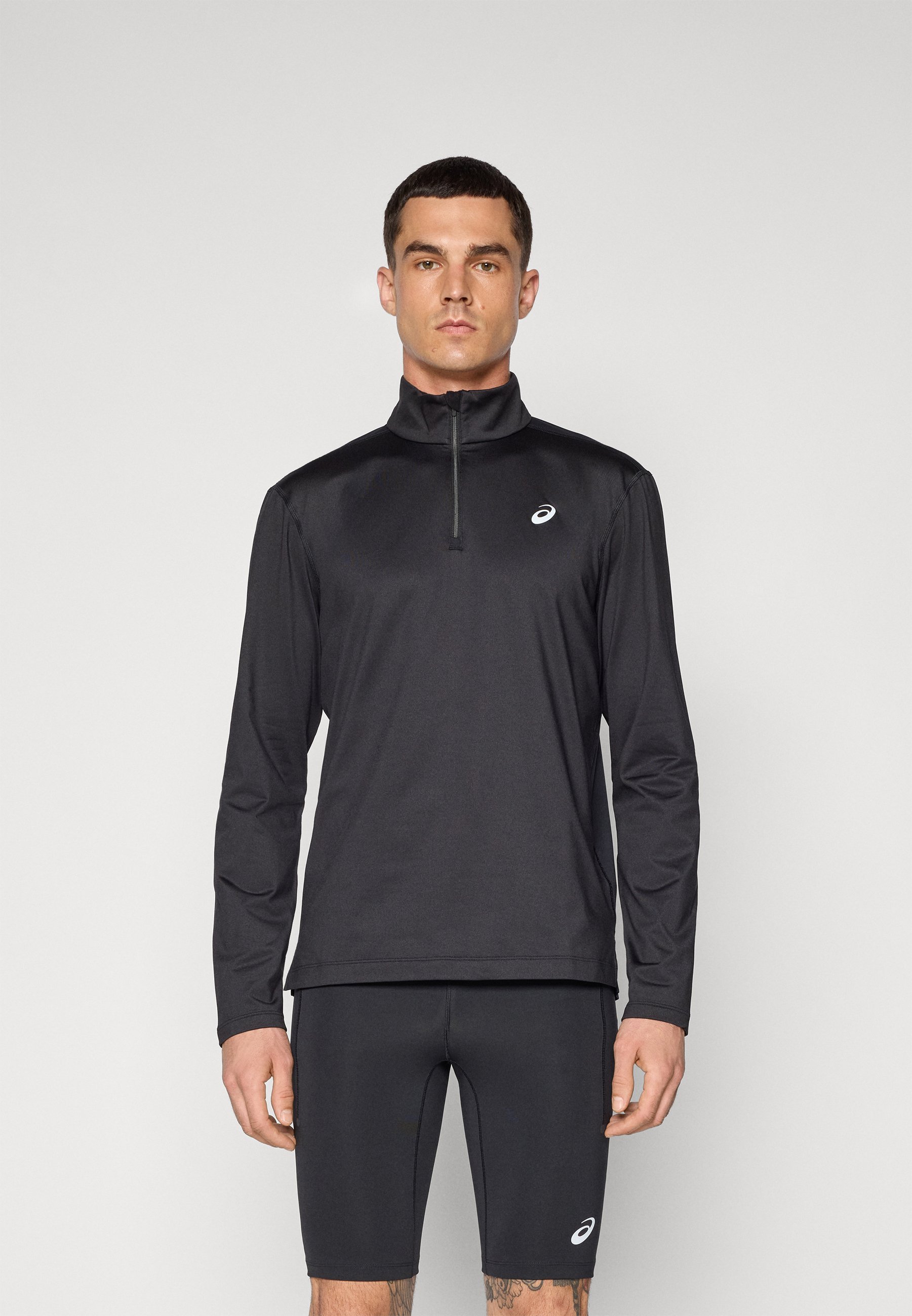 ASICS CORE 1/2 ZIP WINTER TOP - Top met lange mouwen - Performance zwart
