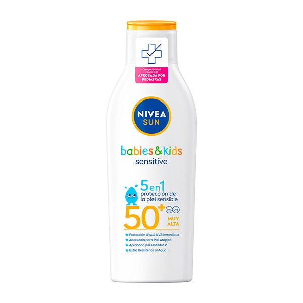 Kūdikiams ir vaikams jautriai odai nuo saulės SPF50+ | 200 ml