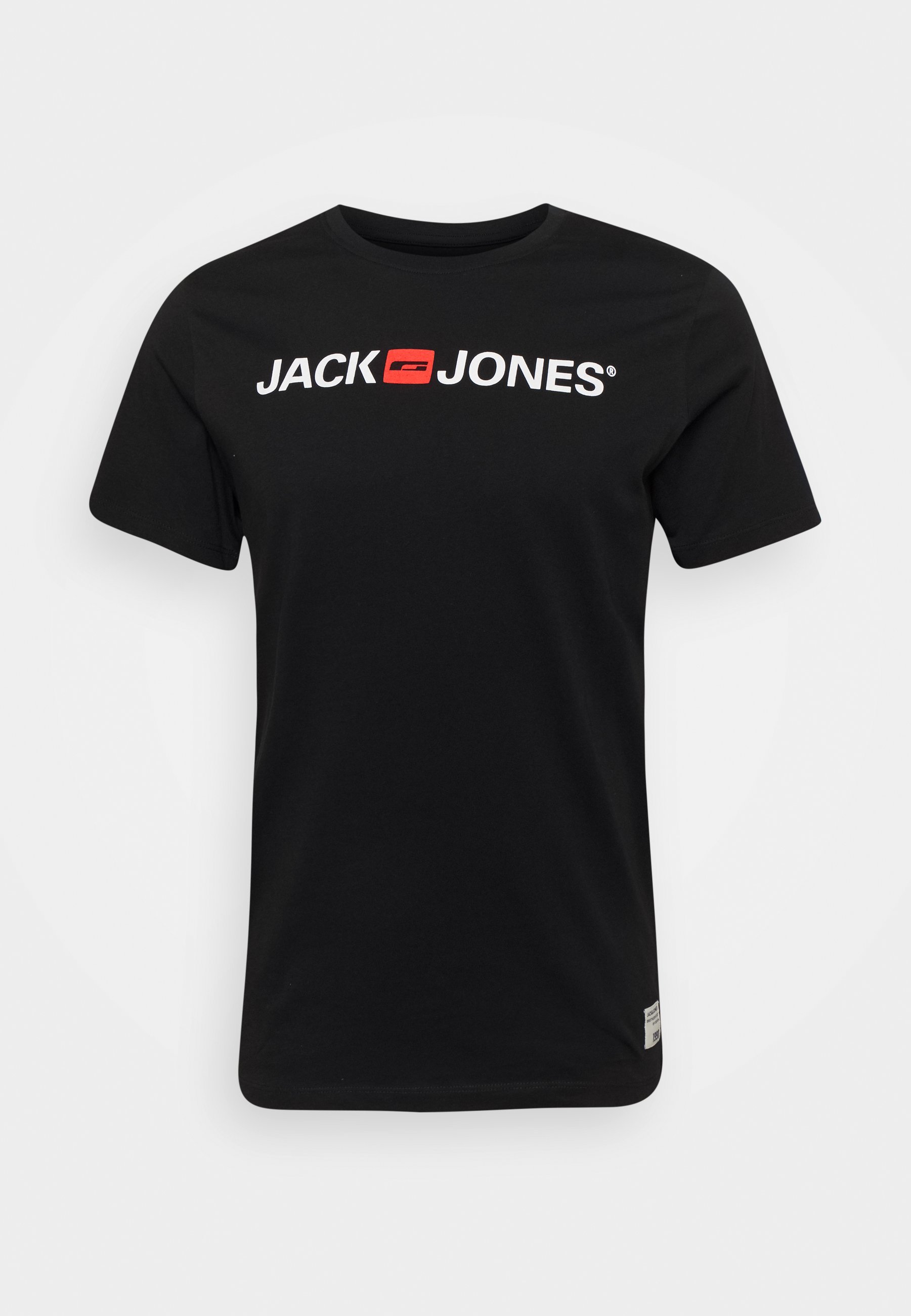 Jack & Jones JOR30HISTORY T-shirt met ronde hals, 3 stuks - T-shirt met print - marineblauw/zwart/wit