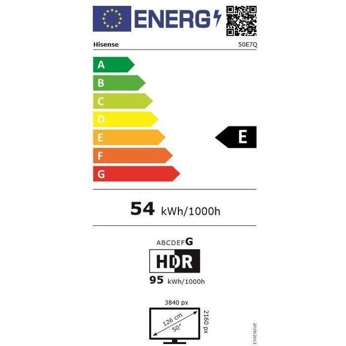 Hisense 50E7Q - TV QLED 50