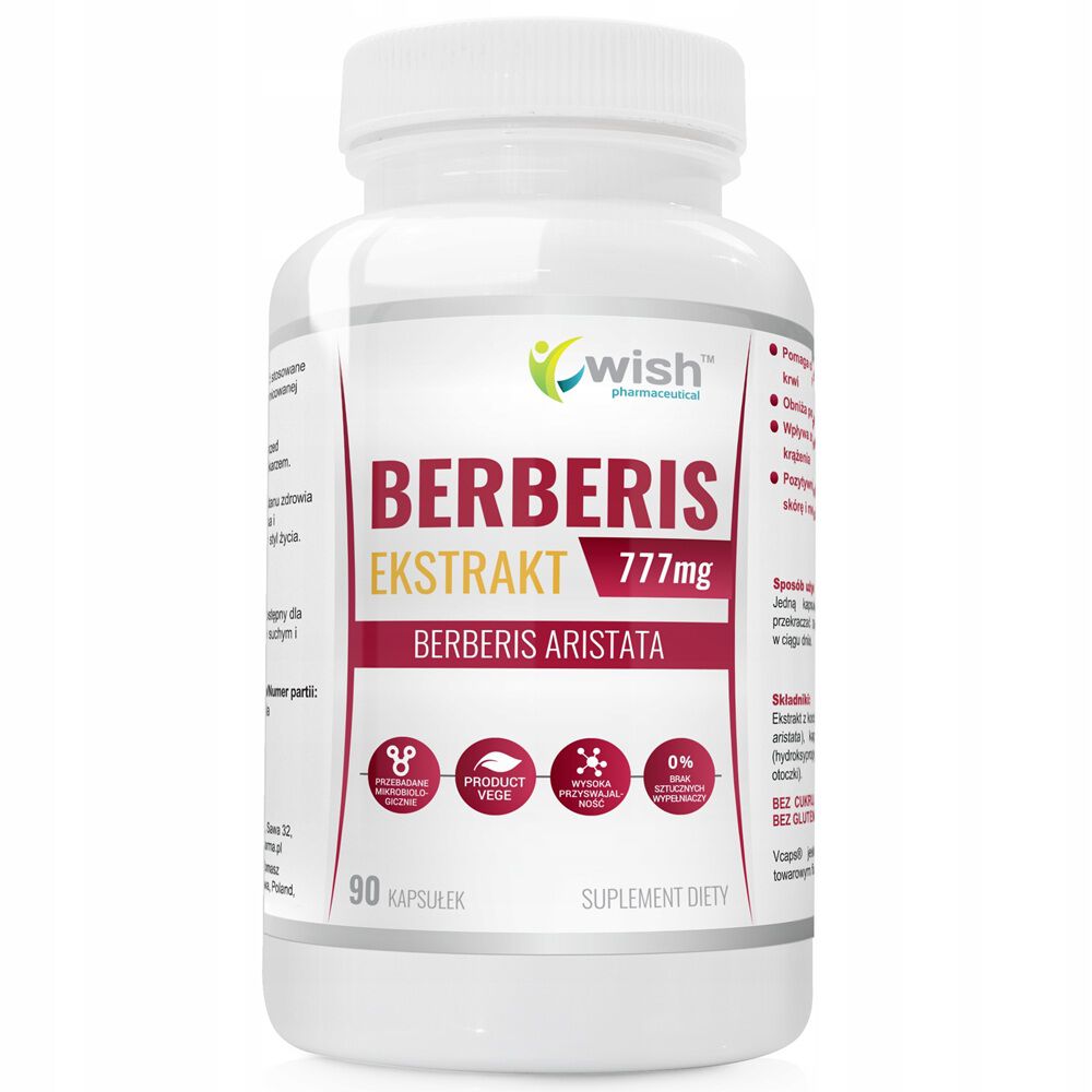 WISH Pharmaceutical Berberis Exstract 777mg