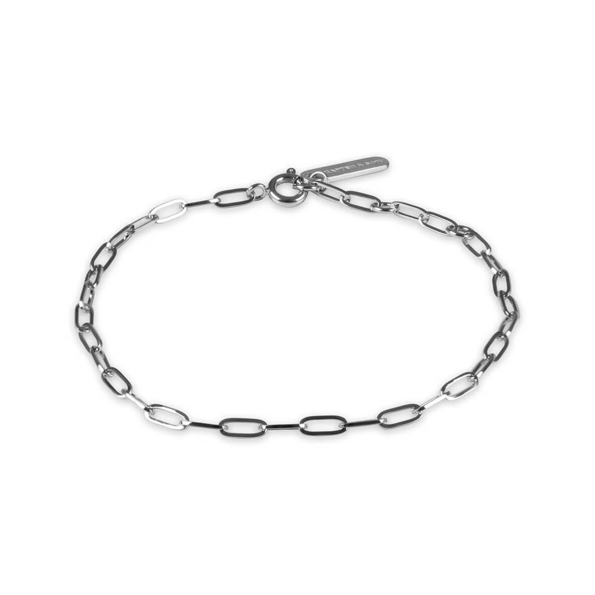 Bracelet de sécurité argenté