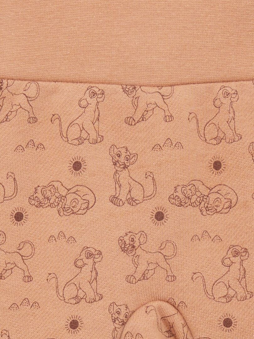 3-delige Disney-set bestaande uit een sweatshirt, broek en pet - BEIGE