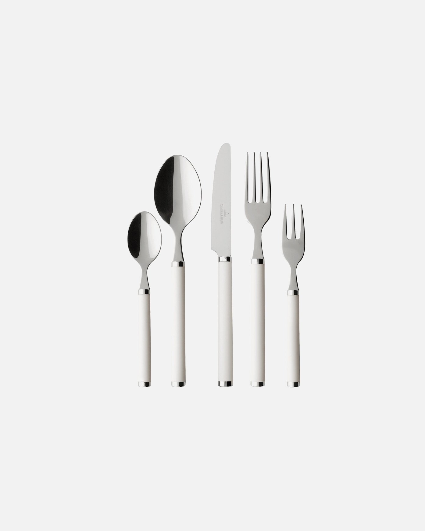 Sada príborov Villeroy & Boch, puzdro na príbory, 30-dielna, Play! White Pearl – 1 kus