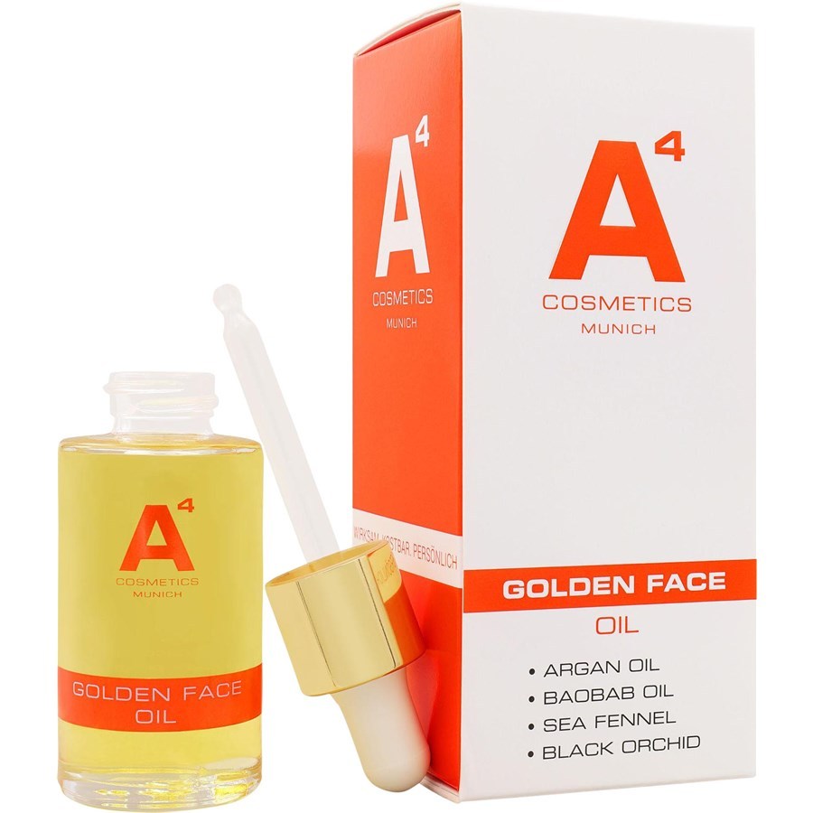 A4 Cosmetics auksinis veido aliejus - 30 ml