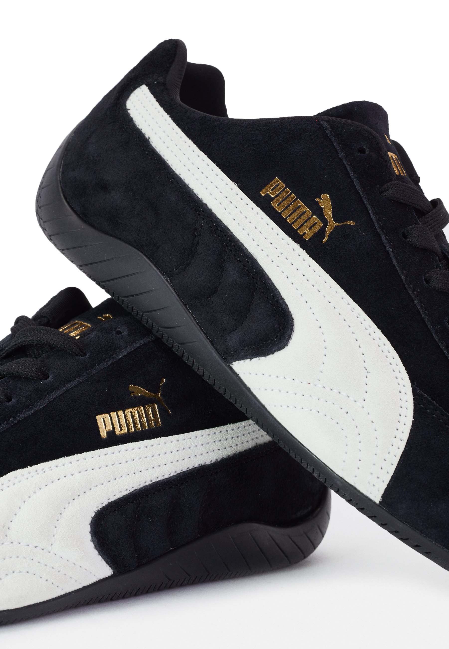 Puma SPEEDCAT OG - Matalavartiset tennarit - black/white