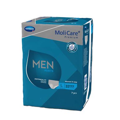 Molicare Cuecas de Incontinência 7 Gotas Miesten housut L 7 a 7 a