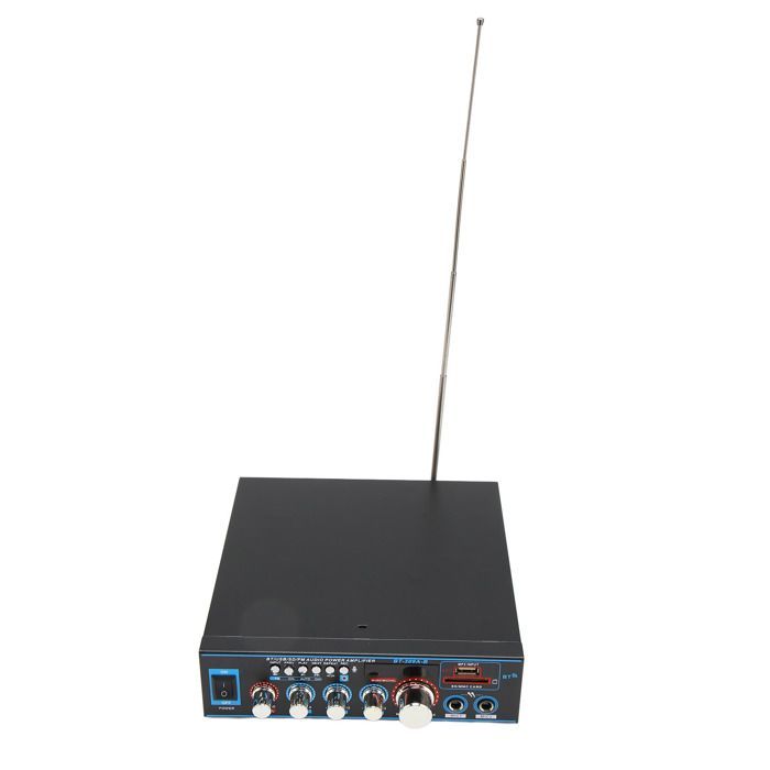 Garosa Mini BT digitale versterker, EU-stekker, 2 kanalen, volumeregeling, projectorgeluid, 220V