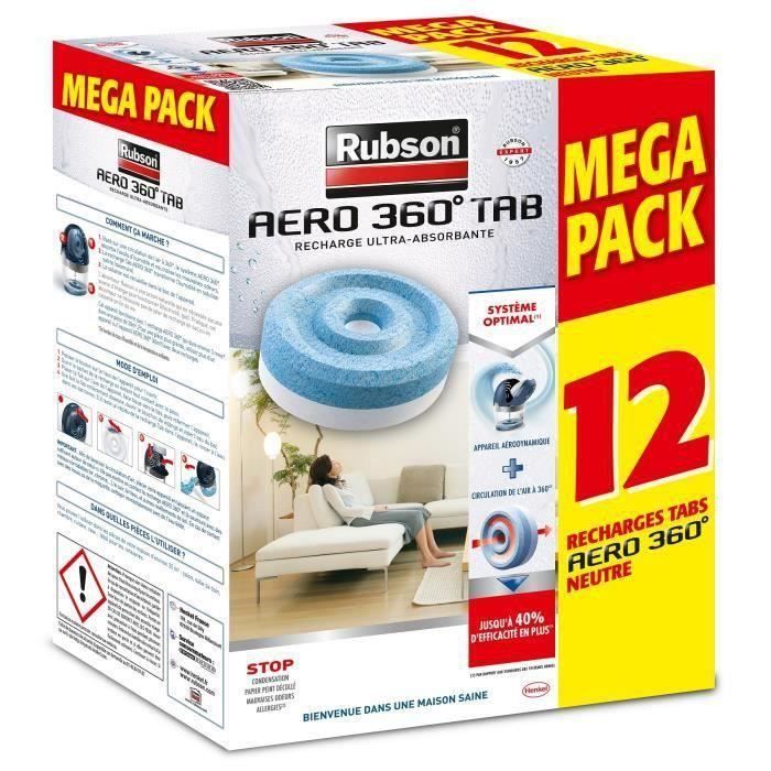 Pack AERO 360° 40 m² (inclus 1 recharge) + 12 recharges supplémentaires
