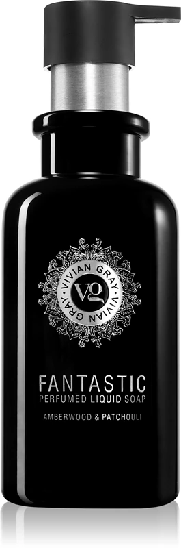 Sabonete líquido perfumado para mãos Vivian Gray Fantastic Amberwood & Patchouli