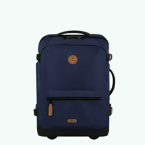 Cabaia Reykjavik kleiner 2-Rollen-Weichkoffer, marineblau