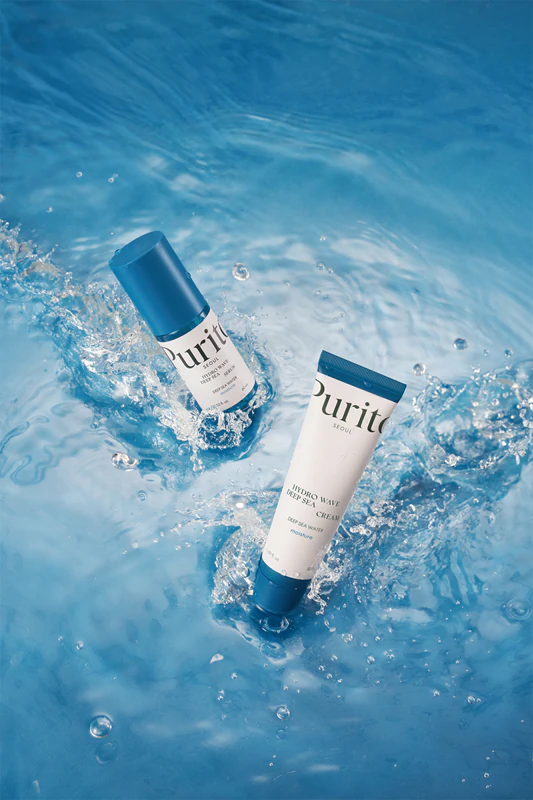 Purito Hydro Wave Deep Sea Cream, creme facial hidratante antirrugas.