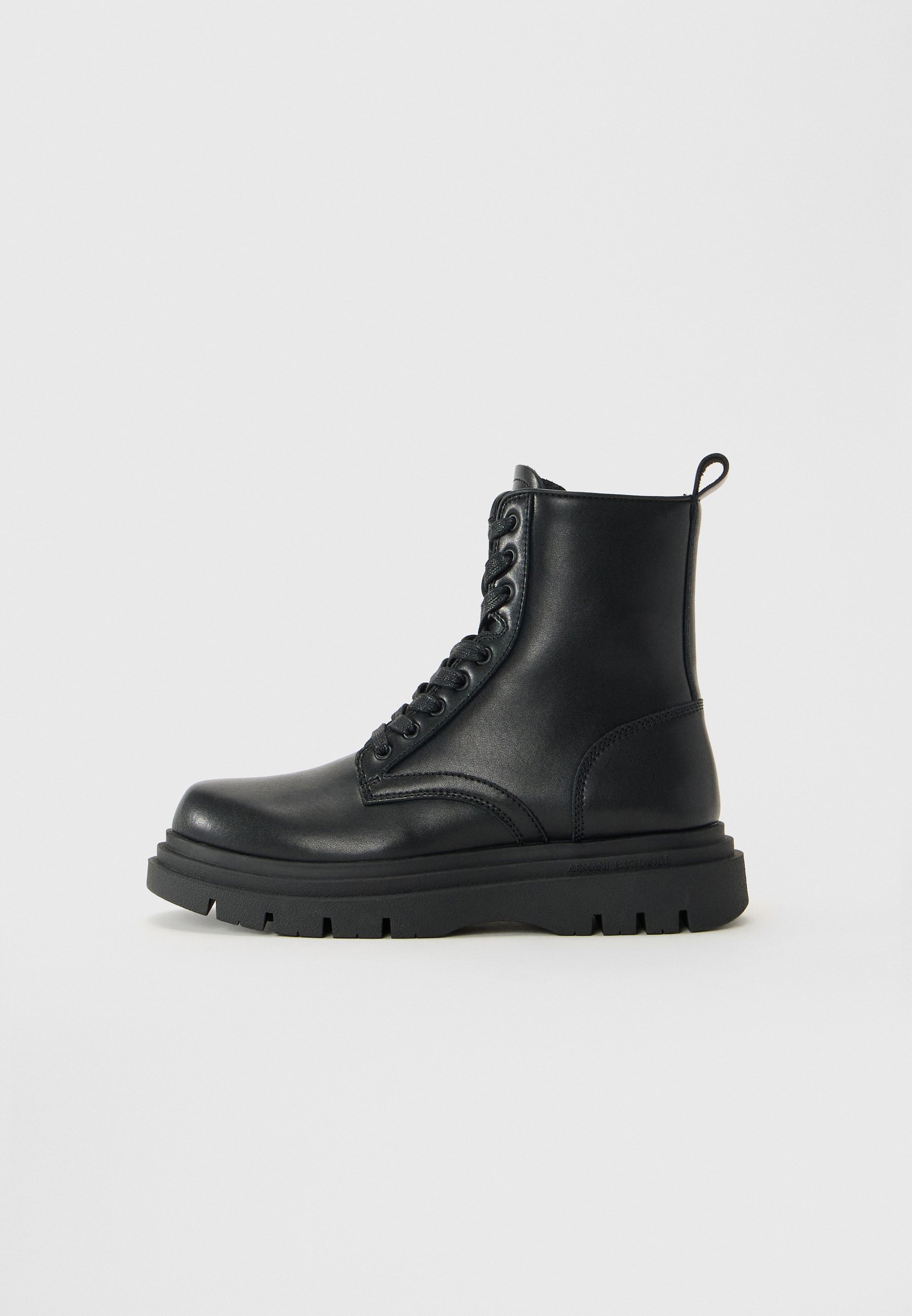 Armani Exchange veterlaarsjes - zwart