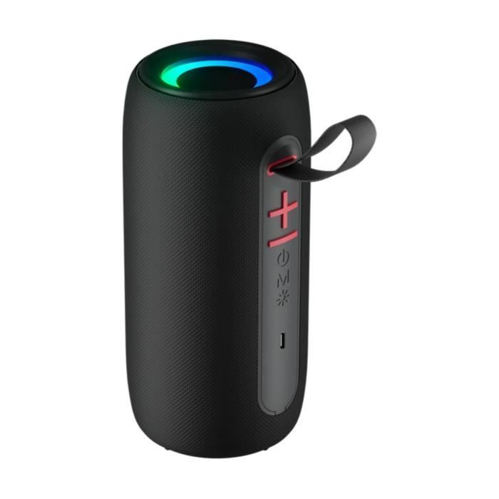 Bluetooth-Lautsprecher - BigBen - VIBE - 10W - Wasserdicht - 8 LED-Lichtmodi