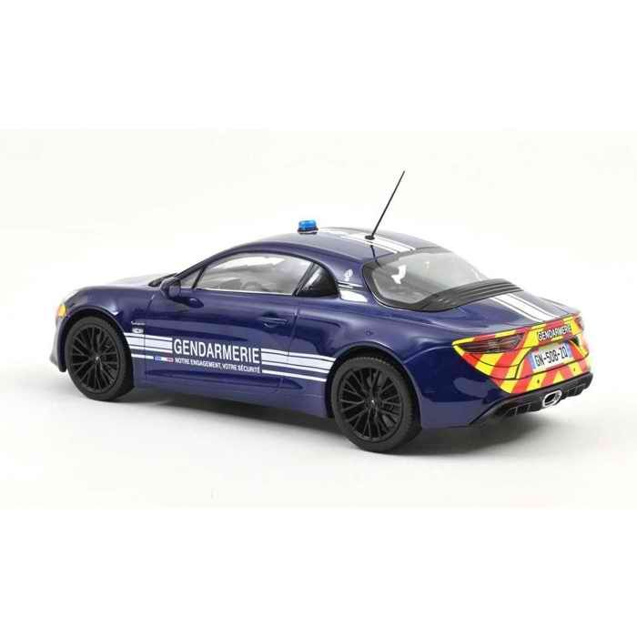 ALPINE A110 S GENDARMERIE 2023 1/18 Samlarbil NOREV