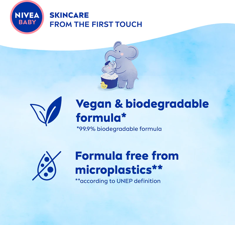 Гель для душу NIVEA BABY для тіла та волосся