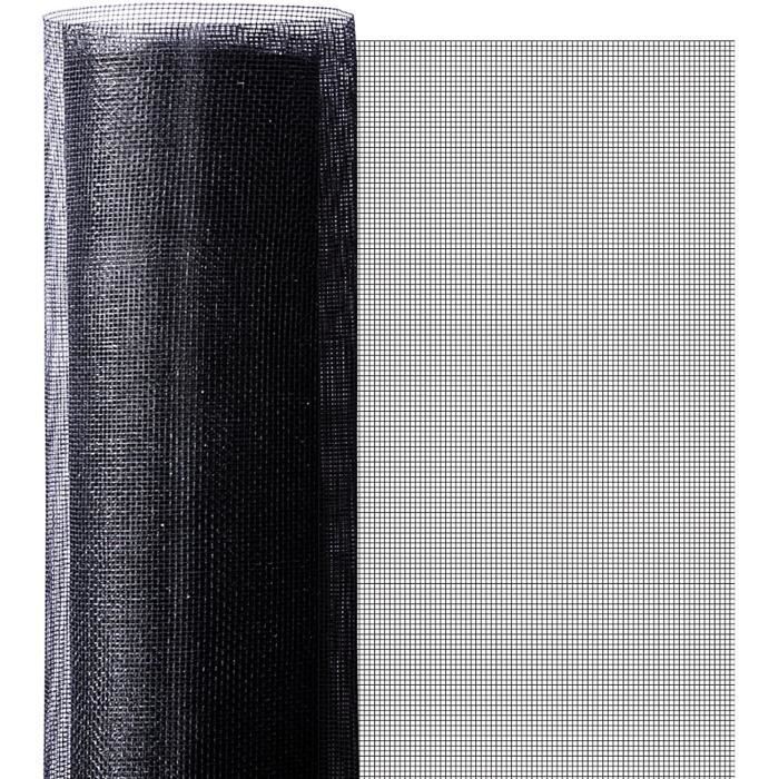 Moustiquaire - KARAT - Ultra résistant - Fibre de verre - Largeur: 1,0 m - Longueur: 15 m