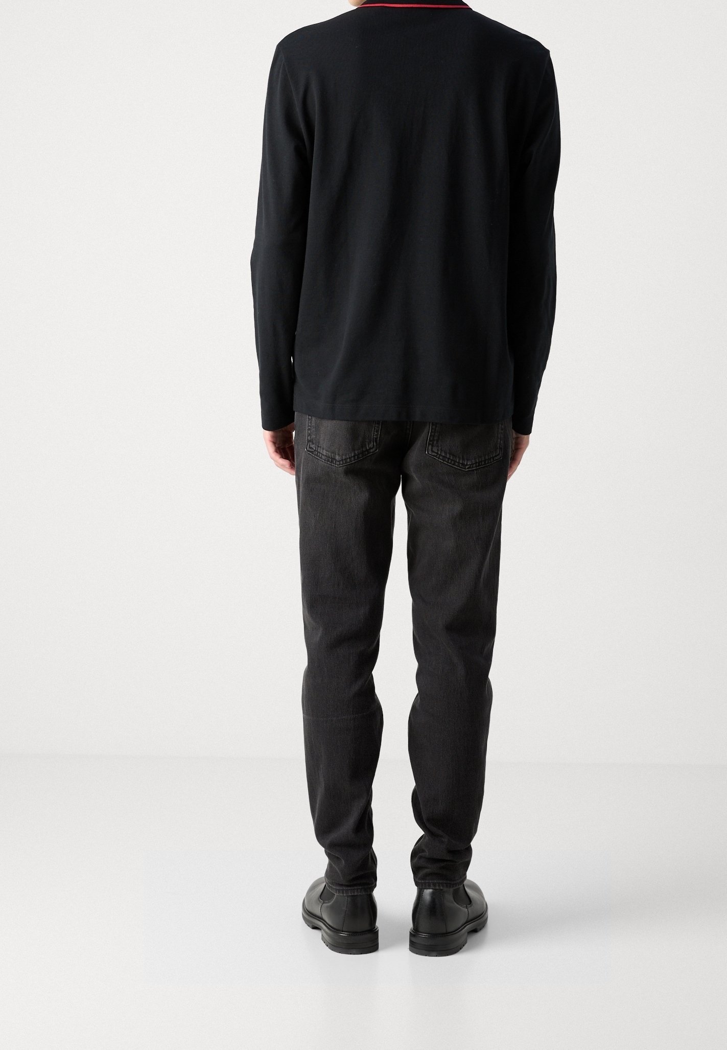 HUGO poloshirt - zwart