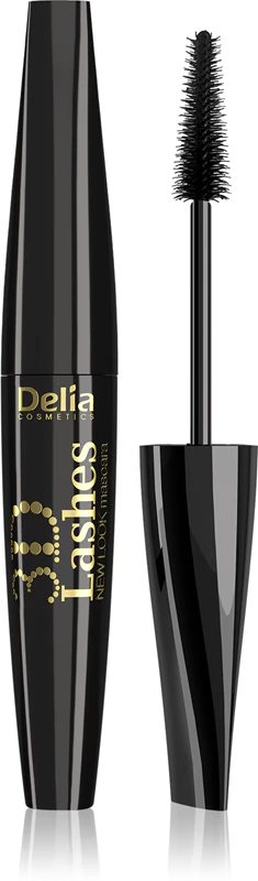 Máscara para cílios volumizadora New Look 3D Lashes da Delia Cosmetics
