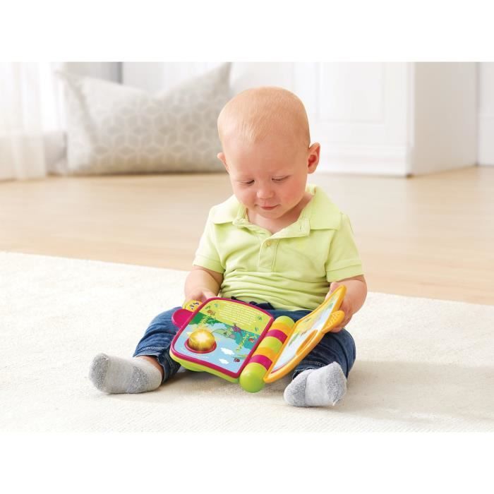 VTECH BABY Interaktiivinen musiikkikirja - Ensimmäiset lastenlauluni - Löydä 4 tunnettua lastenlaulua