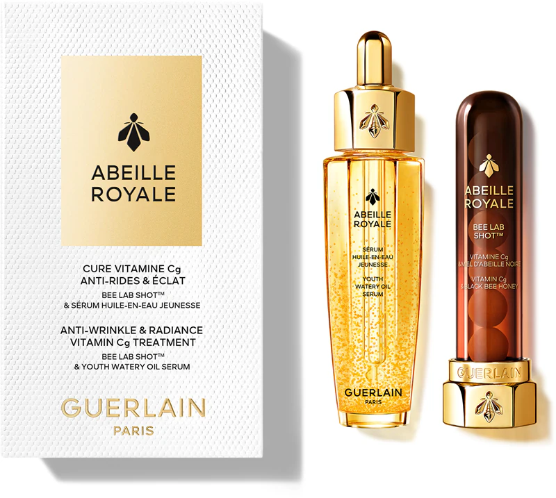 GUERLAIN Abeille Royale Bee Lab Shot & Youth Watery Oil Serum Skincare Set