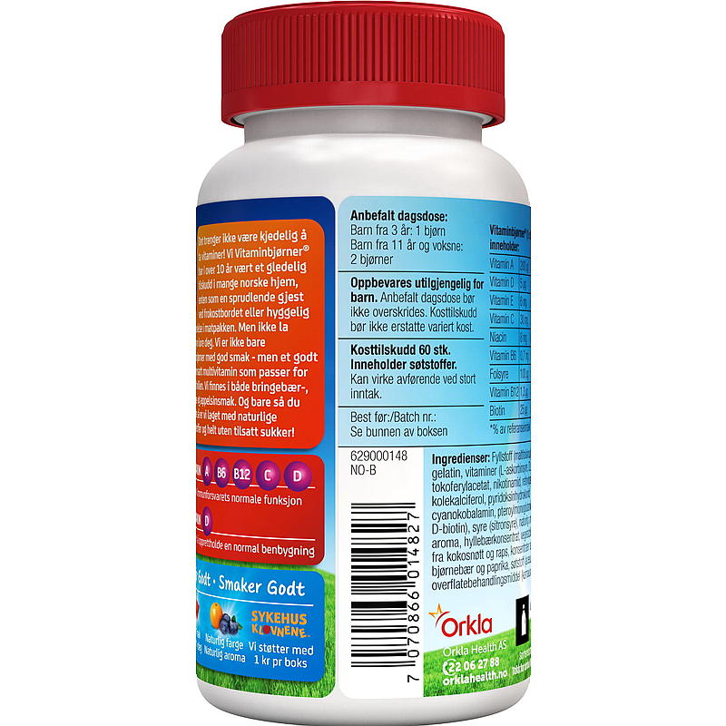 Collett Vitaminbjörnar 60 st. Collett