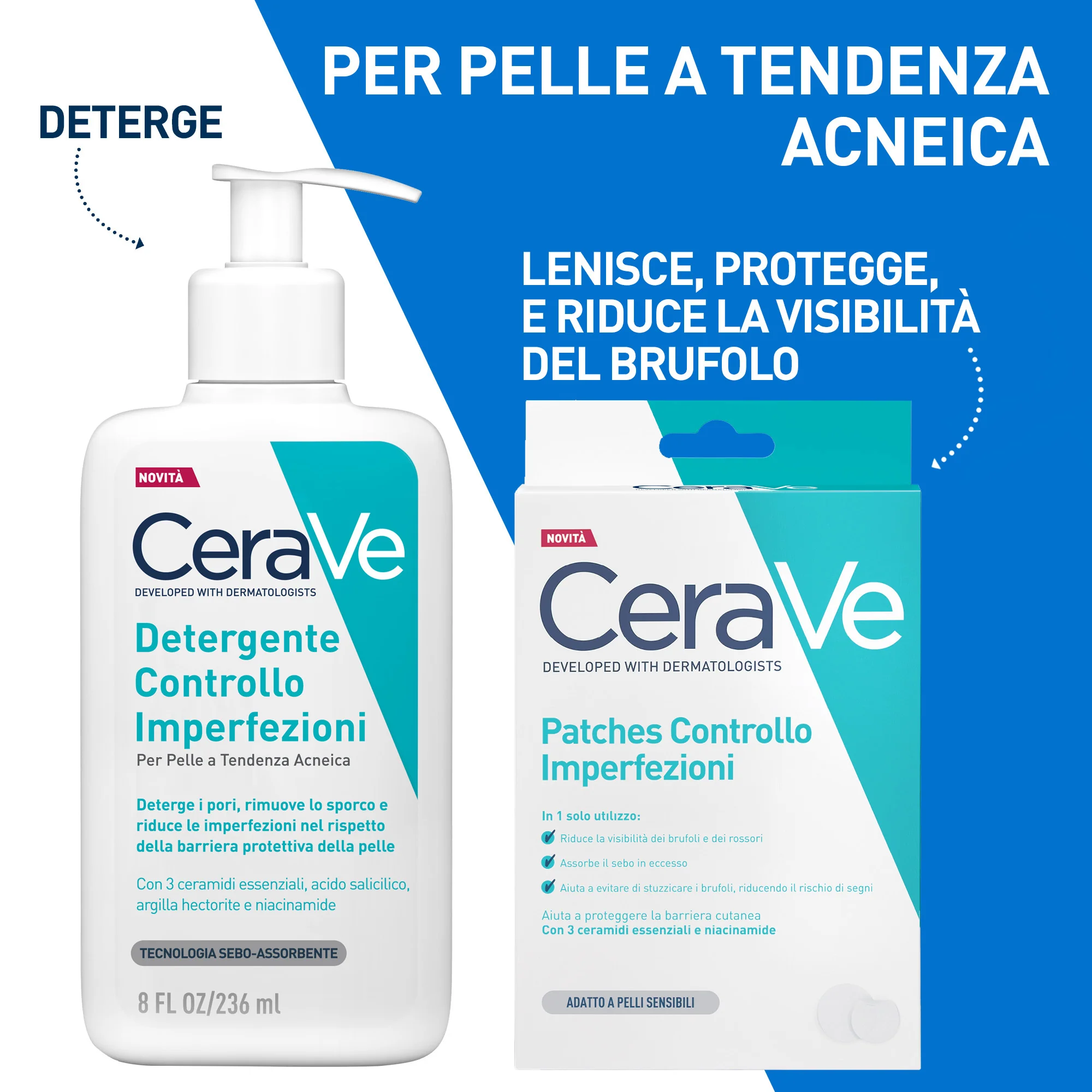 Detergenti Patches Controllo Imperfezioni - Cerotti Purificanti