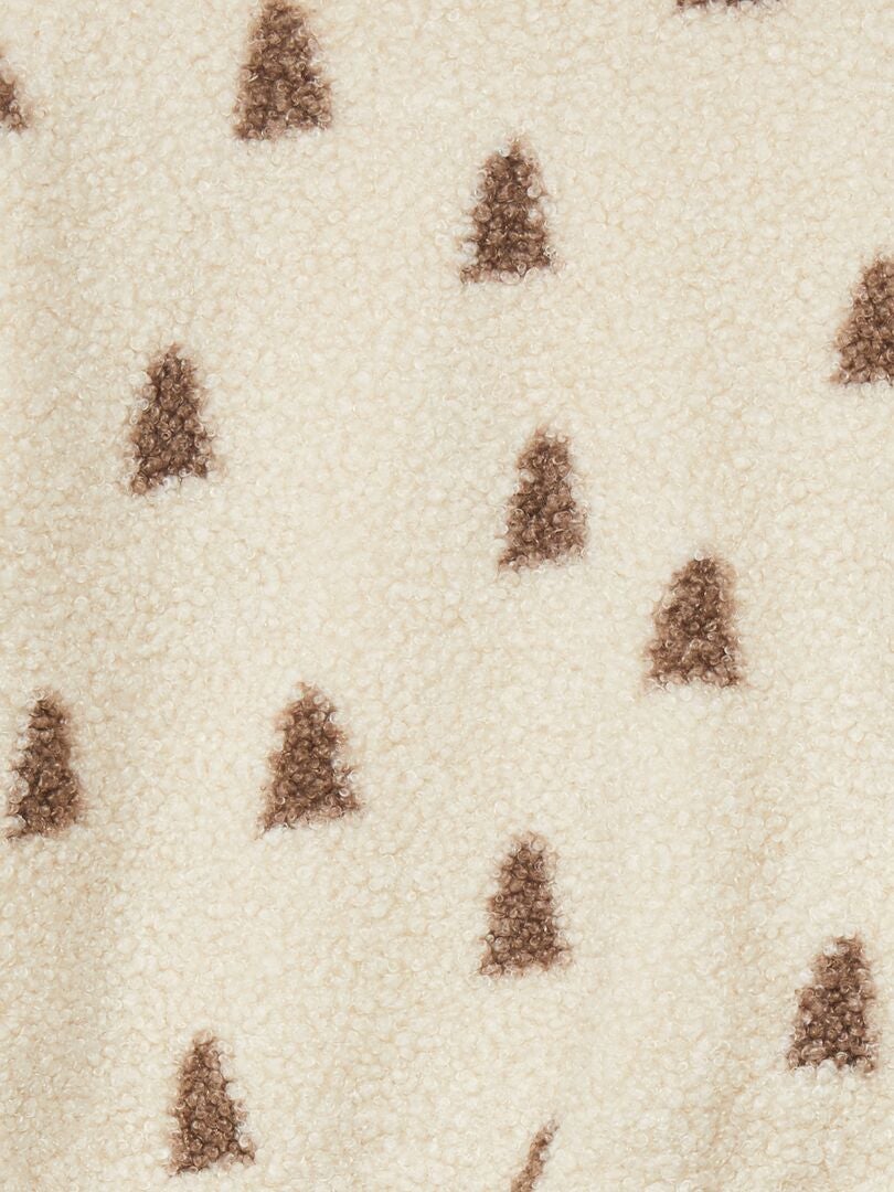 2-delt pyjamassæt (sweatshirt + bukser) - BEIGE