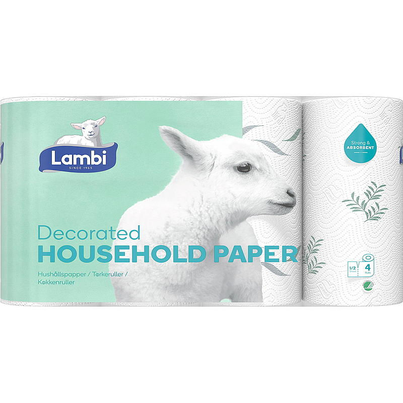 Lambi Tørretumblerrulle Lambi 20-pak pose